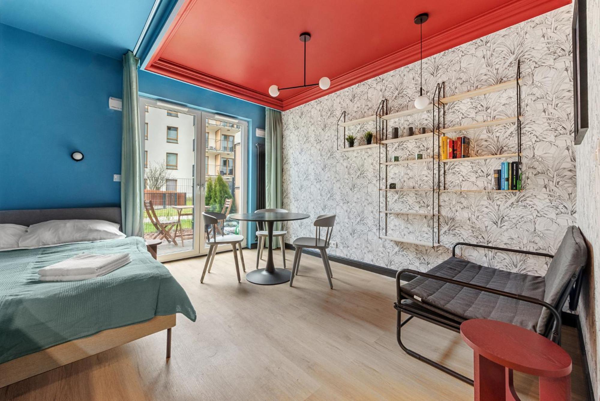 Colorful Apt Close To The Center Great Location Lejlighed Warszawa Eksteriør billede