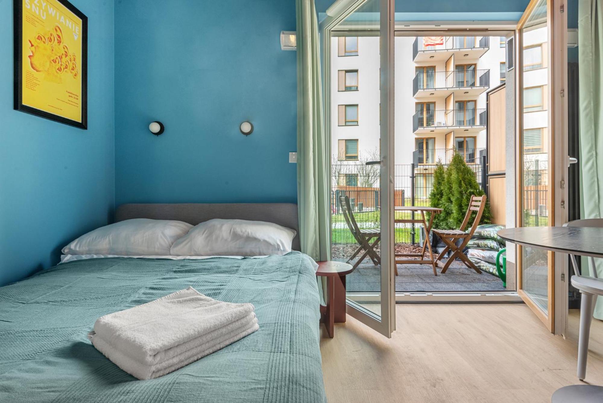 Colorful Apt Close To The Center Great Location Lejlighed Warszawa Eksteriør billede